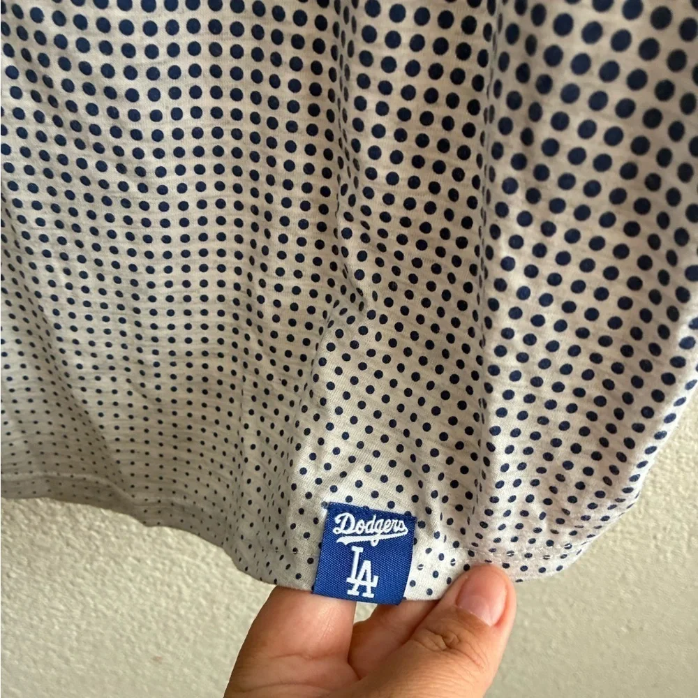 Nike LA Dodgers Tank Top In Gray and Blue M